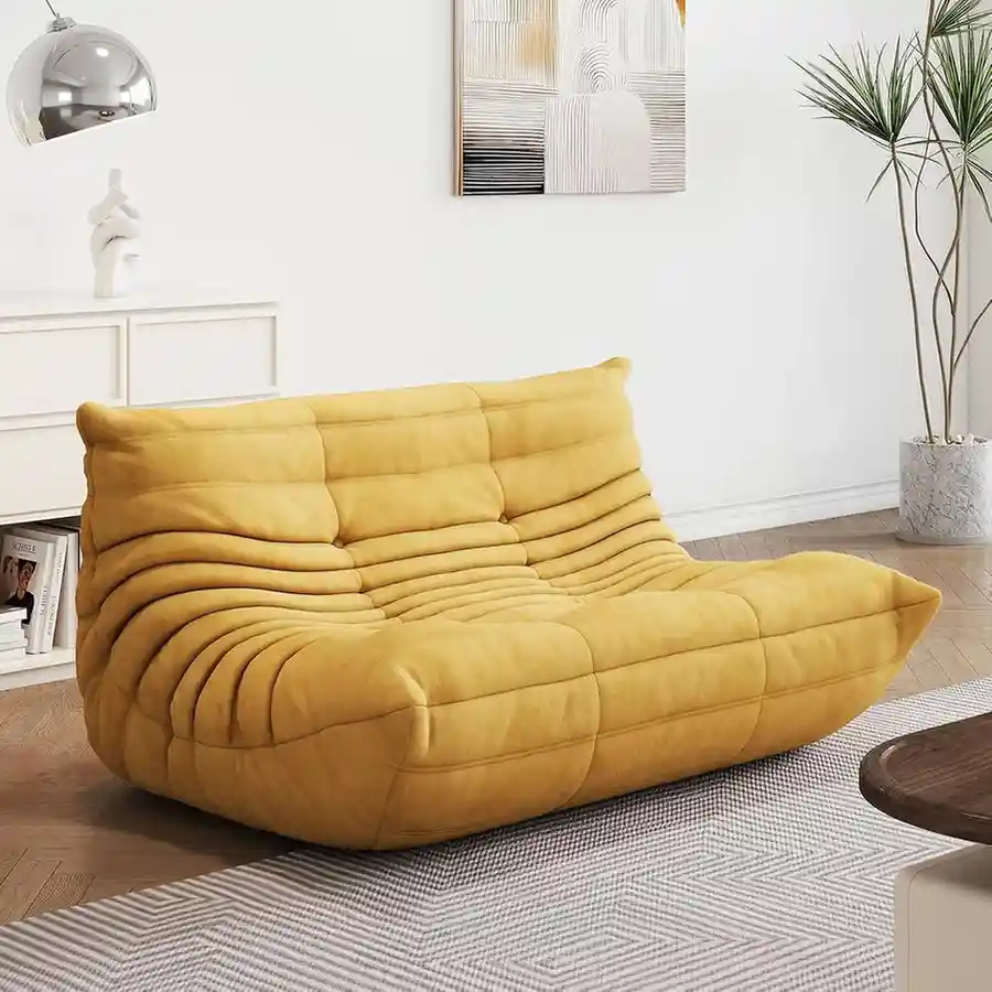 Aosaifen Bean Bag Chair - Corner Sofa, Fireside Chair Bean Bag Sofa Large Bean Bag Chair