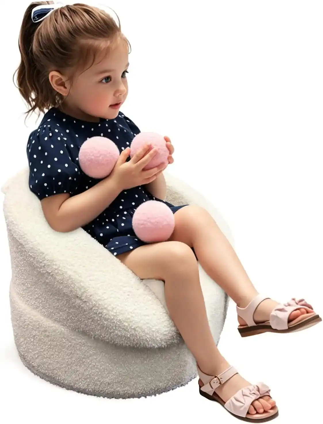 Hrebr Mini Plush Teddy Bear Kids Sofa Chair
